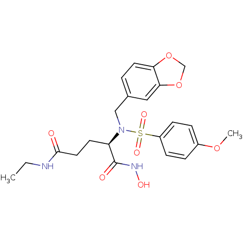 Chemical structure of BindingDB Monomer ID 50130142
