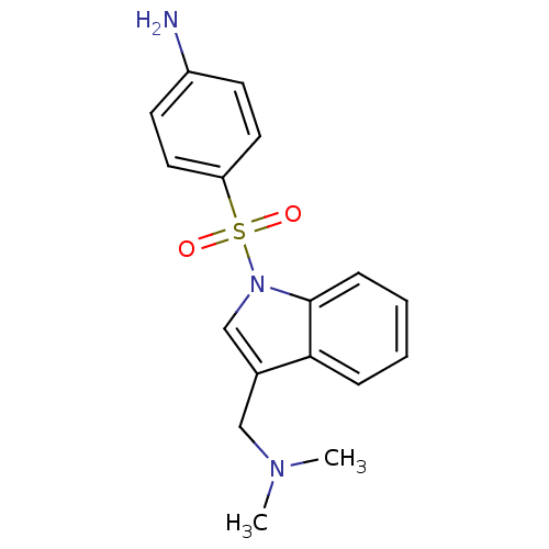 Chemical structure of BindingDB Monomer ID 50130283