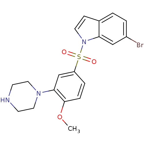 Chemical structure of BindingDB Monomer ID 50130285