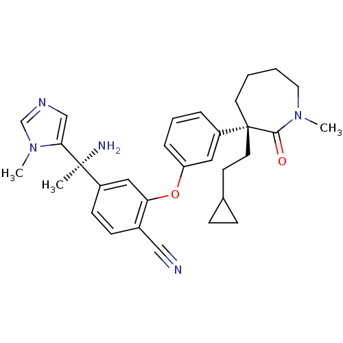 Chemical structure of BindingDB Monomer ID 50130374