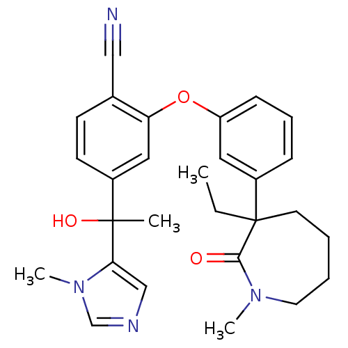 Chemical structure of BindingDB Monomer ID 50130376