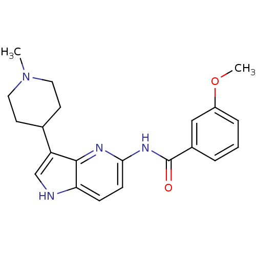Chemical structure of BindingDB Monomer ID 50130434