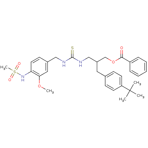 Chemical structure of BindingDB Monomer ID 50130544