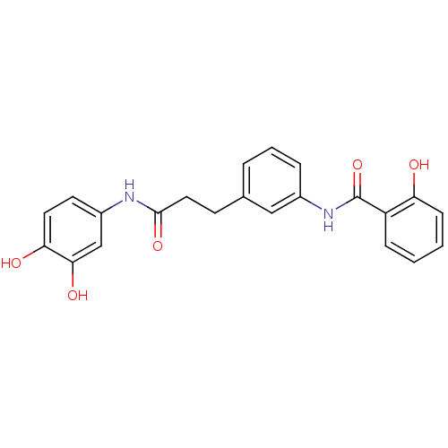 Chemical structure of BindingDB Monomer ID 50130923