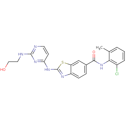 Chemical structure of BindingDB Monomer ID 50131142