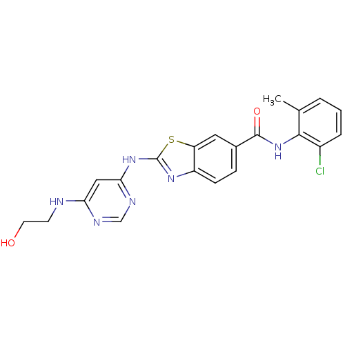 Chemical structure of BindingDB Monomer ID 50131145
