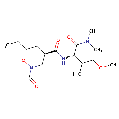 Chemical structure of BindingDB Monomer ID 50131345