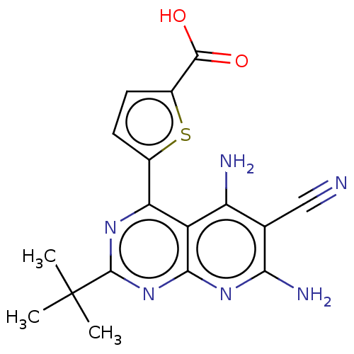 Chemical structure of BindingDB Monomer ID 50131482