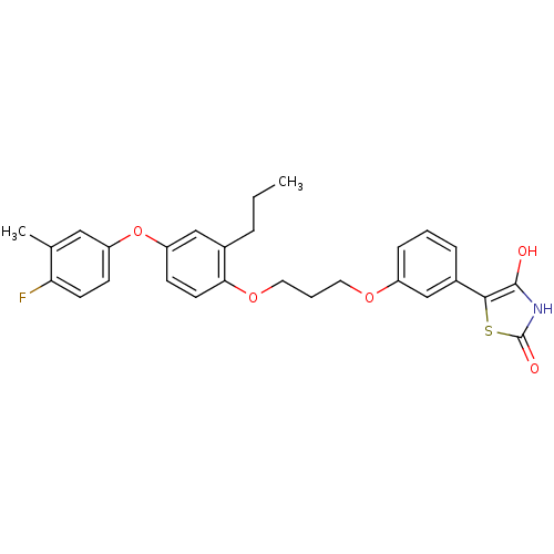 Chemical structure of BindingDB Monomer ID 50131505