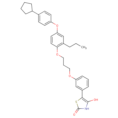 Chemical structure of BindingDB Monomer ID 50131507