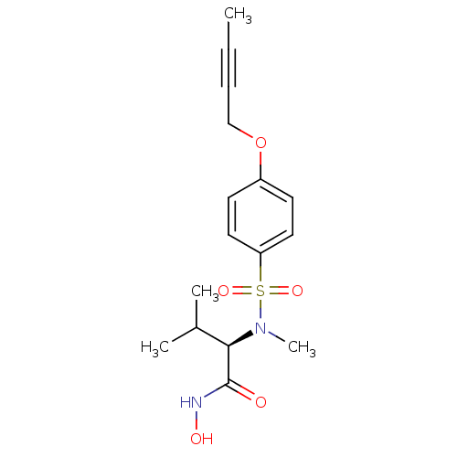 Chemical structure of BindingDB Monomer ID 50131524