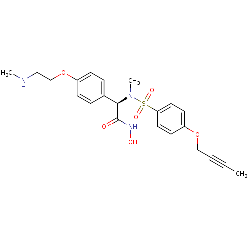 Chemical structure of BindingDB Monomer ID 50131526