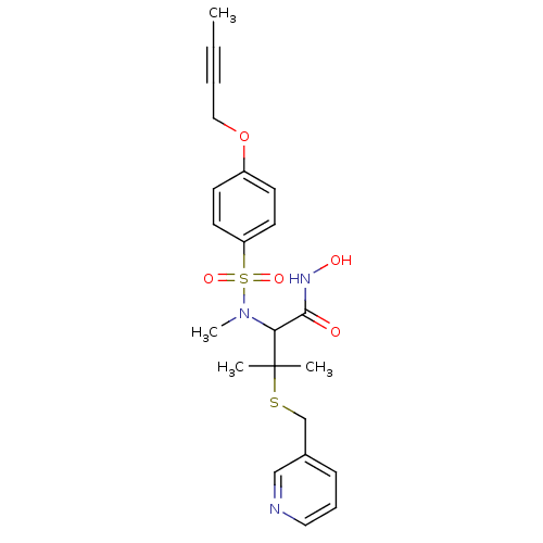 Chemical structure of BindingDB Monomer ID 50131531