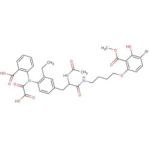 Chemical structure of BindingDB Monomer ID 50131544