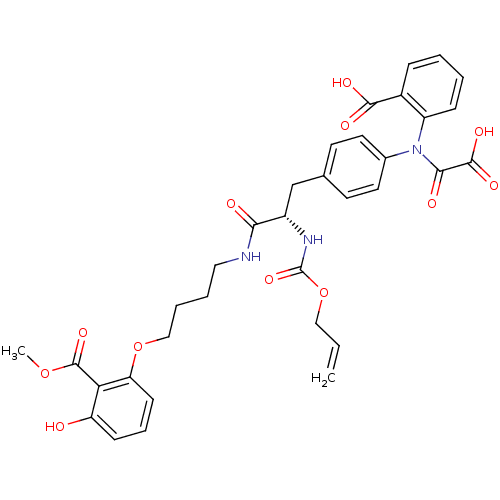 Chemical structure of BindingDB Monomer ID 50131545