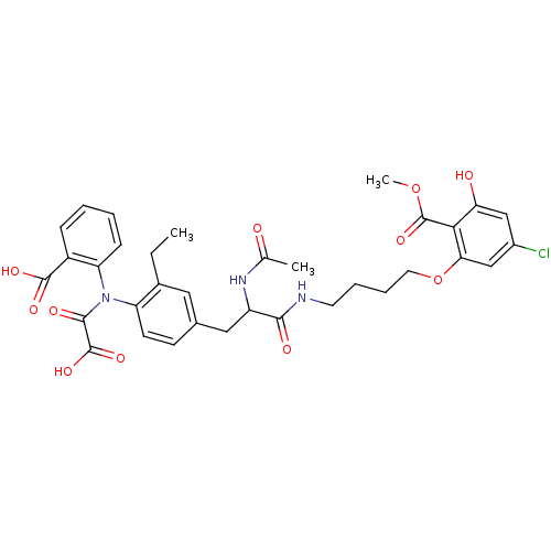 Chemical structure of BindingDB Monomer ID 50131547