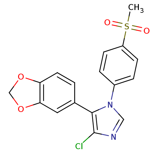 Chemical structure of BindingDB Monomer ID 50131604