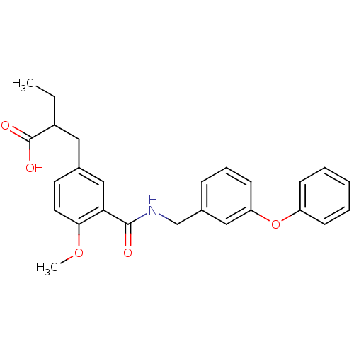 Chemical structure of BindingDB Monomer ID 50131747