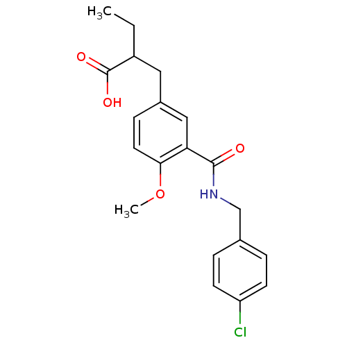 Chemical structure of BindingDB Monomer ID 50131756