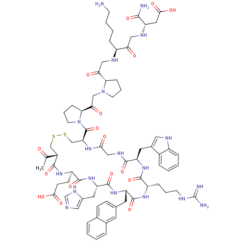 Chemical structure of BindingDB Monomer ID 50131874