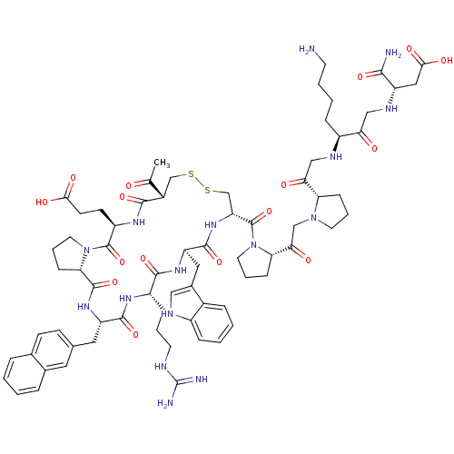 Chemical structure of BindingDB Monomer ID 50131877