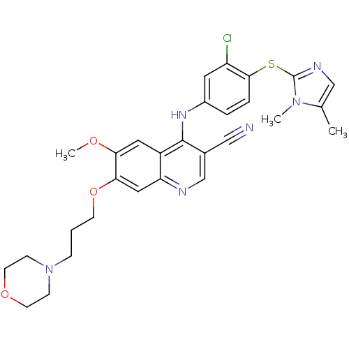 Chemical structure of BindingDB Monomer ID 50132262