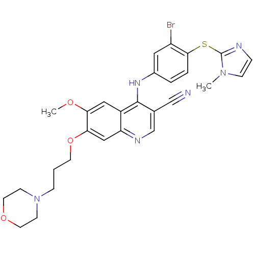 Chemical structure of BindingDB Monomer ID 50132266
