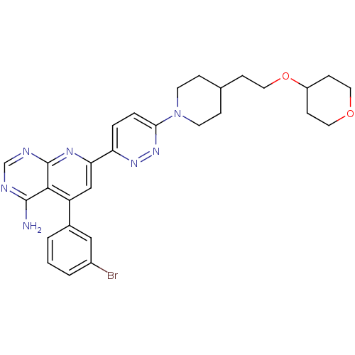 Chemical structure of BindingDB Monomer ID 50132274