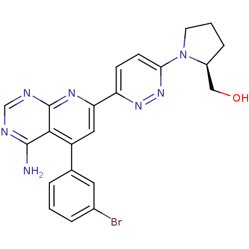 Chemical structure of BindingDB Monomer ID 50132282