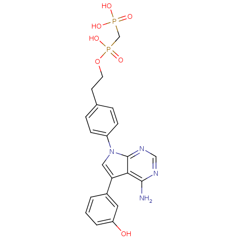 Chemical structure of BindingDB Monomer ID 50132334