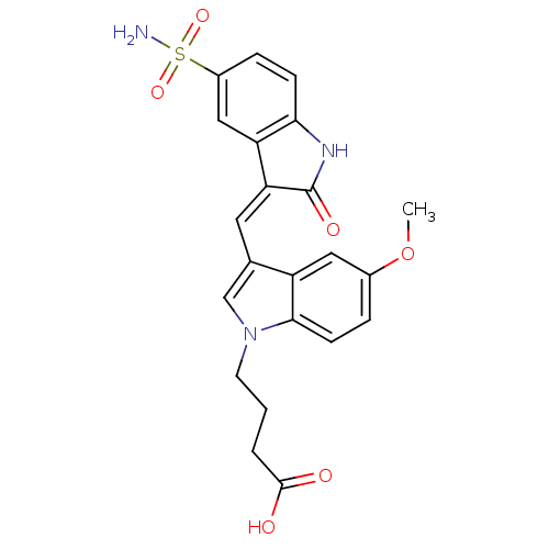 Chemical structure of BindingDB Monomer ID 50132434