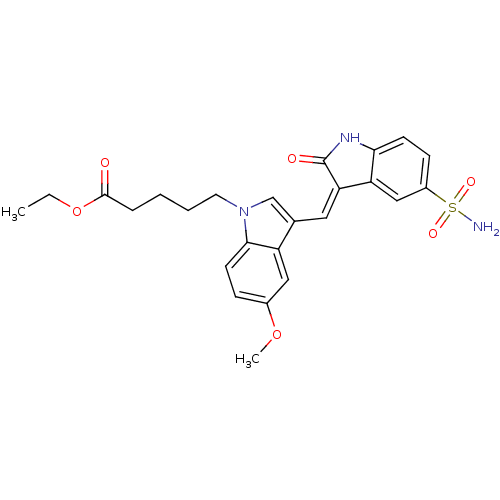 Chemical structure of BindingDB Monomer ID 50132444