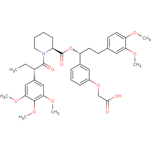 Chemical structure of BindingDB Monomer ID 50132541
