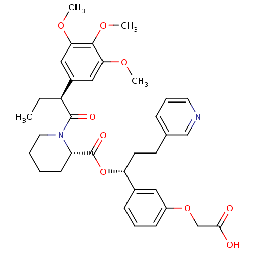Chemical structure of BindingDB Monomer ID 50132542