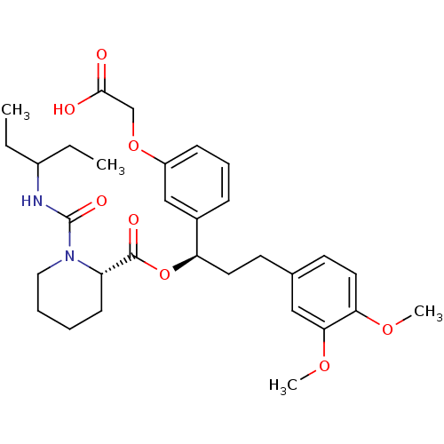 Chemical structure of BindingDB Monomer ID 50132551