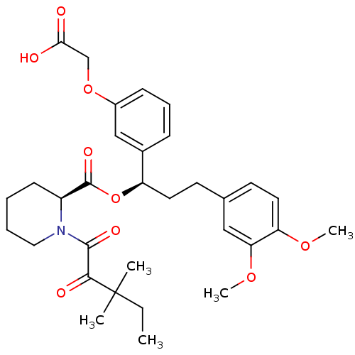 Chemical structure of BindingDB Monomer ID 50132556