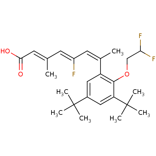 Chemical structure of BindingDB Monomer ID 50132581