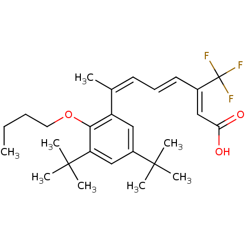 Chemical structure of BindingDB Monomer ID 50132582