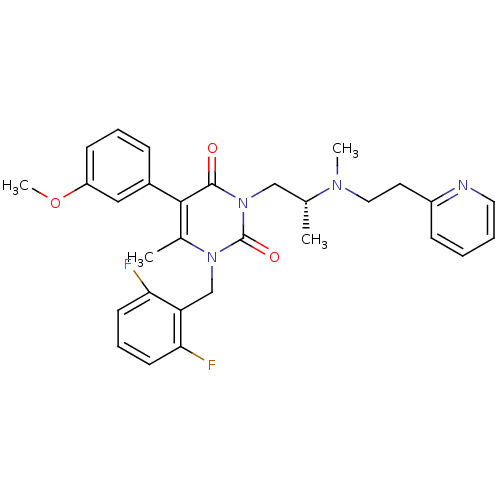 Chemical structure of BindingDB Monomer ID 50132724