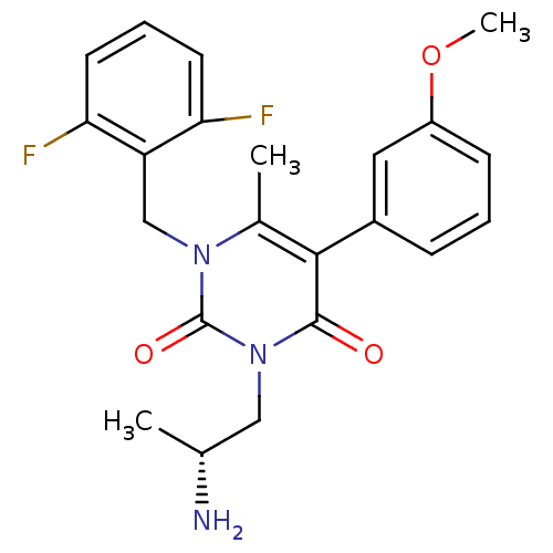 Chemical structure of BindingDB Monomer ID 50132737