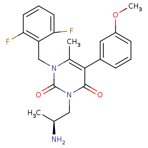 Chemical structure of BindingDB Monomer ID 50132741