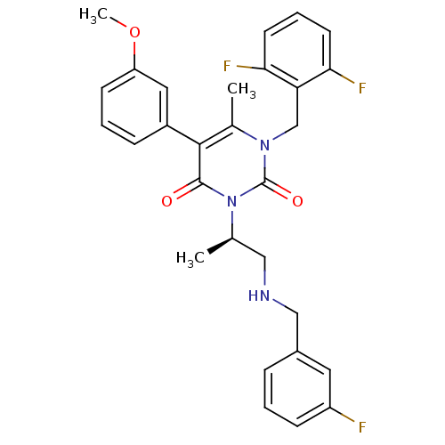 Chemical structure of BindingDB Monomer ID 50132749