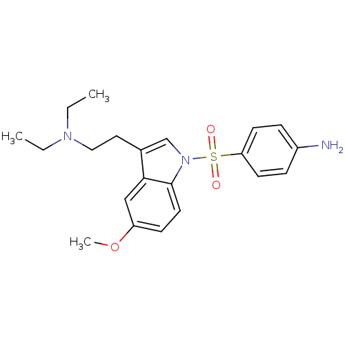 Chemical structure of BindingDB Monomer ID 50132844