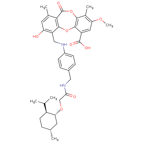 Chemical structure of BindingDB Monomer ID 50132856
