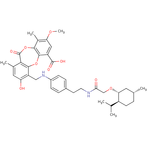Chemical structure of BindingDB Monomer ID 50132864