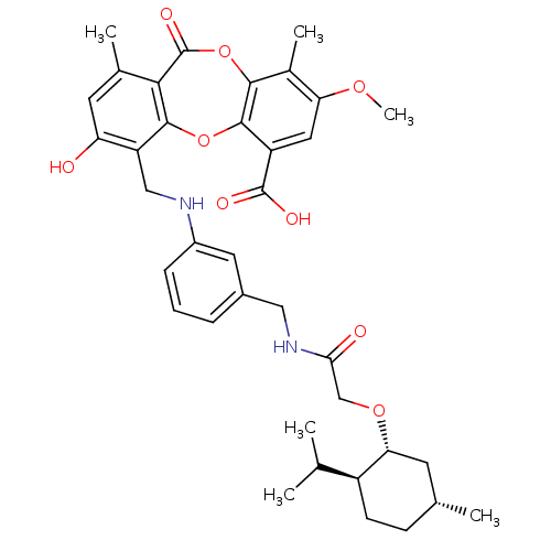Chemical structure of BindingDB Monomer ID 50132869