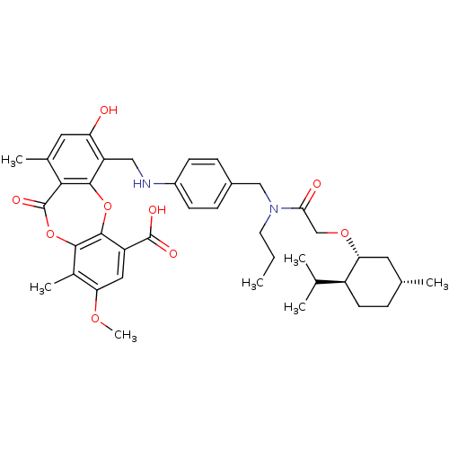 Chemical structure of BindingDB Monomer ID 50132882