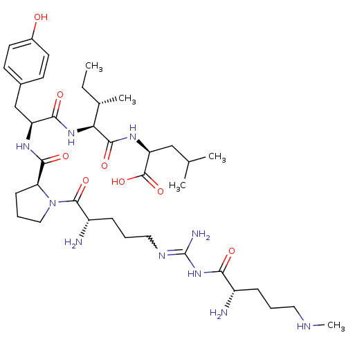 Chemical structure of BindingDB Monomer ID 50133195