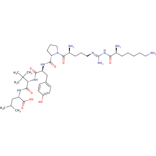 Chemical structure of BindingDB Monomer ID 50133197