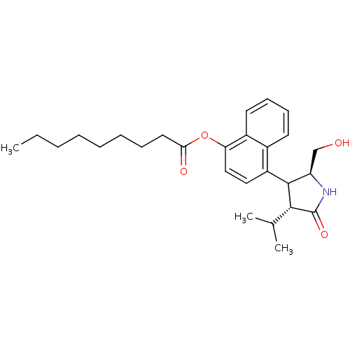 Chemical structure of BindingDB Monomer ID 50133237